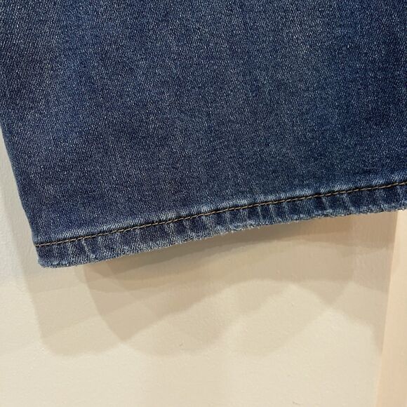 Nanette Lepore Belle High Rise Bootcut Jeans Floral Embroidery Size 16W - Picture 13 of 15